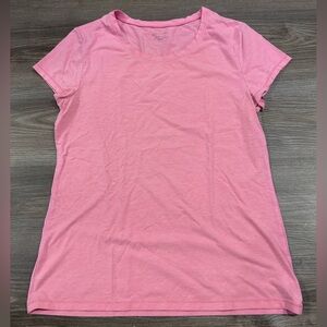 No Boundaries Pink Fitted Short Sleeve T-Shirt